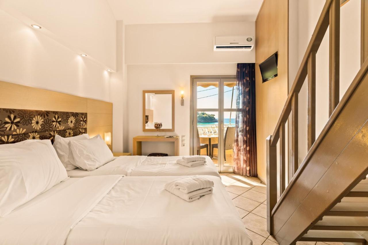 Aparthotel Kalogria Stoúpa Esterno foto