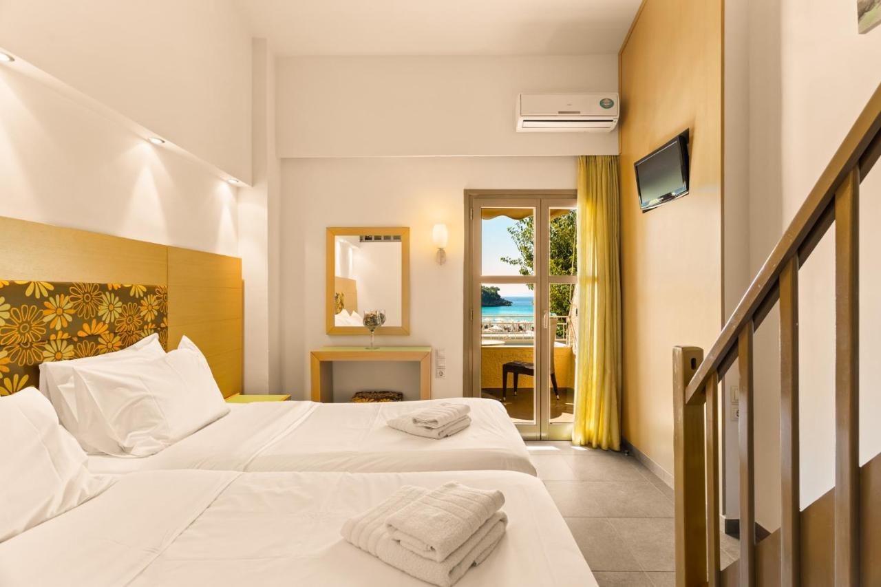 Aparthotel Kalogria Stoúpa Esterno foto